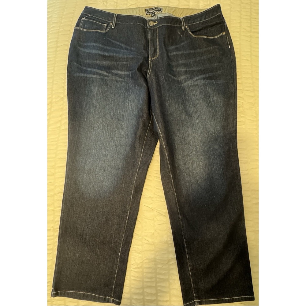 Women's Cato Fashions Dark Wash Denim Jeans Plus 22WP